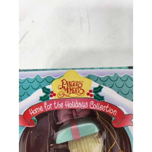 VINTAGE Precious Moments Enesco Home for The Holidays Christmas Holiday Ornament - Picture 3 of 9